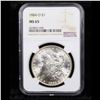 Image 2 : NGC 1884-o Morgan Dollar $1 Graded ms65 By NGC