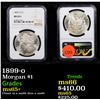 Image 1 : NGC 1899-o Morgan Dollar $1 Graded ms65+ By NGC