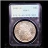 Image 2 : PCGS 1881-s OGH Morgan Dollar $1 Graded ms63 By PCGS