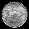 Image 2 : 1935 PONY EXPRESS DIAMOND JUBILEE So Called Half Dollar 50c Grades GEM+ Unc