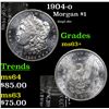 Image 1 : 1904-o Morgan Dollar $1 Grades Select+ Unc