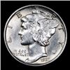 Image 2 : 1937-s Mercury Dime 10c Grades GEM+ Unc