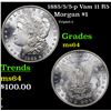 Image 1 : 1885/5/5-p Vam 11 R5 Morgan Dollar $1 Grades Choice Unc