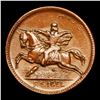 Image 2 : 1863 F Sigel, Hero of Pea Ridge Civil War Token 1c Grades Choice Unc BN