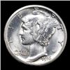 Image 2 : 1916-s Mercury Dime 10c Grades Choice+ Unc