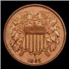 Image 2 : 1865 Two Cent Piece 2c Grades Select+ Unc BN
