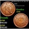 Image 1 : 1863 Shoot Him on the Spot Dix Civil War Token 1c Grades xf