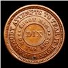 Image 3 : 1863 Shoot Him on the Spot Dix Civil War Token 1c Grades xf