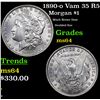 Image 1 : 1890-o Vam 35 R5 Morgan Dollar $1 Grades Choice Unc