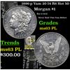 Image 1 : 1896-p Vam 20 I4 R6 Hot 50 Morgan Dollar $1 Grades Select Unc PL