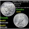Image 1 : 1923-s Vam 1CD R6 Peace Dollar $1 Grades Select Unc