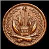 Image 3 : 1863 Indian Civil War Token 1c Grades Choice AU