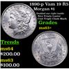 Image 1 : 1890-p Vam 19 R5 Morgan Dollar $1 Grades Select+ Unc