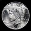 Image 2 : 1923-p Peace Dollar $1 Grades Choice Unc