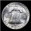 Image 3 : 1948-d Franklin Half Dollar 50c Grades GEM FBL