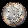 Image 2 : 1900-o Rainbow Toned Morgan Dollar $1 Grades Choice Unc