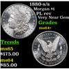 Image 1 : 1880-s /s Morgan Dollar $1 Grades Choice+ Unc