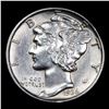 Image 2 : 1936-s Mercury Dime 10c Grades Select Unc