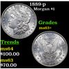 Image 1 : 1889-p Morgan Dollar $1 Grades Select+ Unc