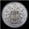 Image 2 : 1868 Shield Nickel 5c Grades Choice Unc