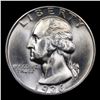 Image 2 : 1936-s Washington Quarter 25c Grades GEM+ Unc