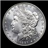 Image 2 : 1887-p Vam 3 Morgan Dollar $1 Grades Choice Unc