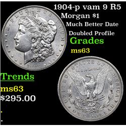 1904-p vam 9 R5 Morgan Dollar $1 Grades Select Unc