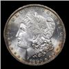 Image 2 : 1880-s Colorfully Toned Morgan Dollar $1 Grades GEM Unc