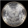 Image 3 : 1880-s Colorfully Toned Morgan Dollar $1 Grades GEM Unc