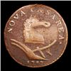 Image 2 : 1787 New Jersey Colonial Cent 1c Grades vg+