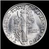 Image 3 : 1939-p Mercury Dime 10c Grades GEM+ Unc