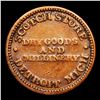 Image 3 : (1863) Dry Goods F-225N-1a R-2 Civil War Token 1c Grades vf+