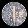Image 3 : 1928-p Mercury Dime 10c Grades AU Details