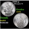 Image 1 : 1896-p Morgan Dollar $1 Grades Choice Unc