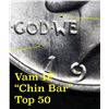 Image 4 : 1923-p Vam 1F Top 50 'Chin Bar' Peace Dollar $1 Grades Choice+ Unc