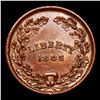Image 2 : 1863 Union Civil War Token 1c Grades Choice AU/BU Slider