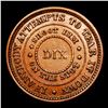Image 3 : 1863 Shoot Him on the Spot Dix Civil War Token 1c Grades Choice AU