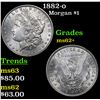 Image 1 : 1882-o Morgan Dollar $1 Grades Select Unc