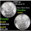 Image 1 : 1885-p Morgan Dollar $1 Grades Choice+ Unc