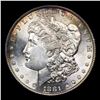 Image 2 : 1881-s Colorfully Toned Morgan Dollar $1 Grades Choice+ Unc