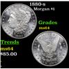 Image 1 : 1880-s Morgan Dollar $1 Grades Choice Unc