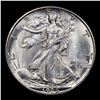 Image 2 : 1936-d Walking Liberty Half Dollar 50c Grades Select Unc