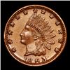 Image 3 : 1863 Indian Civil War Token 1c Grades Select Unc BN