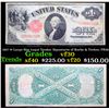Image 1 : 1917 $1 Large Size Legal Tender, Signatures of Burke & Teehee, FR36 Grades vf++