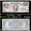 Image 1 : 1917 $1 Large Size Legal Tender, Signatures of Burke & Elliot, FR39 Grades vg, very good