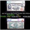 Image 1 : 1917 $2 Large Size Legal Tender Note FR-59 Graded f15 By PMG