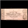 Image 2 : T-52 Dec. 2 1862 $10 Confederate States of America (C.S.A.) PF-2/Cr.376 Grades xf+
