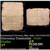 Image 1 : Continental Currency May 10th, 1775 $3 Fr-CC3 Grades g, good