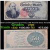 Image 1 : 1870's US Fractional Currency 50¢ Fourth Issue Fr-1376 Grades vf, very fine