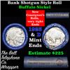 Image 1 : Buffalo Nickel Shotgun Roll in Old Bank Style 'Bell Telephone' Wrapper 1923 & d